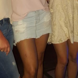 🔥 jeans skirt